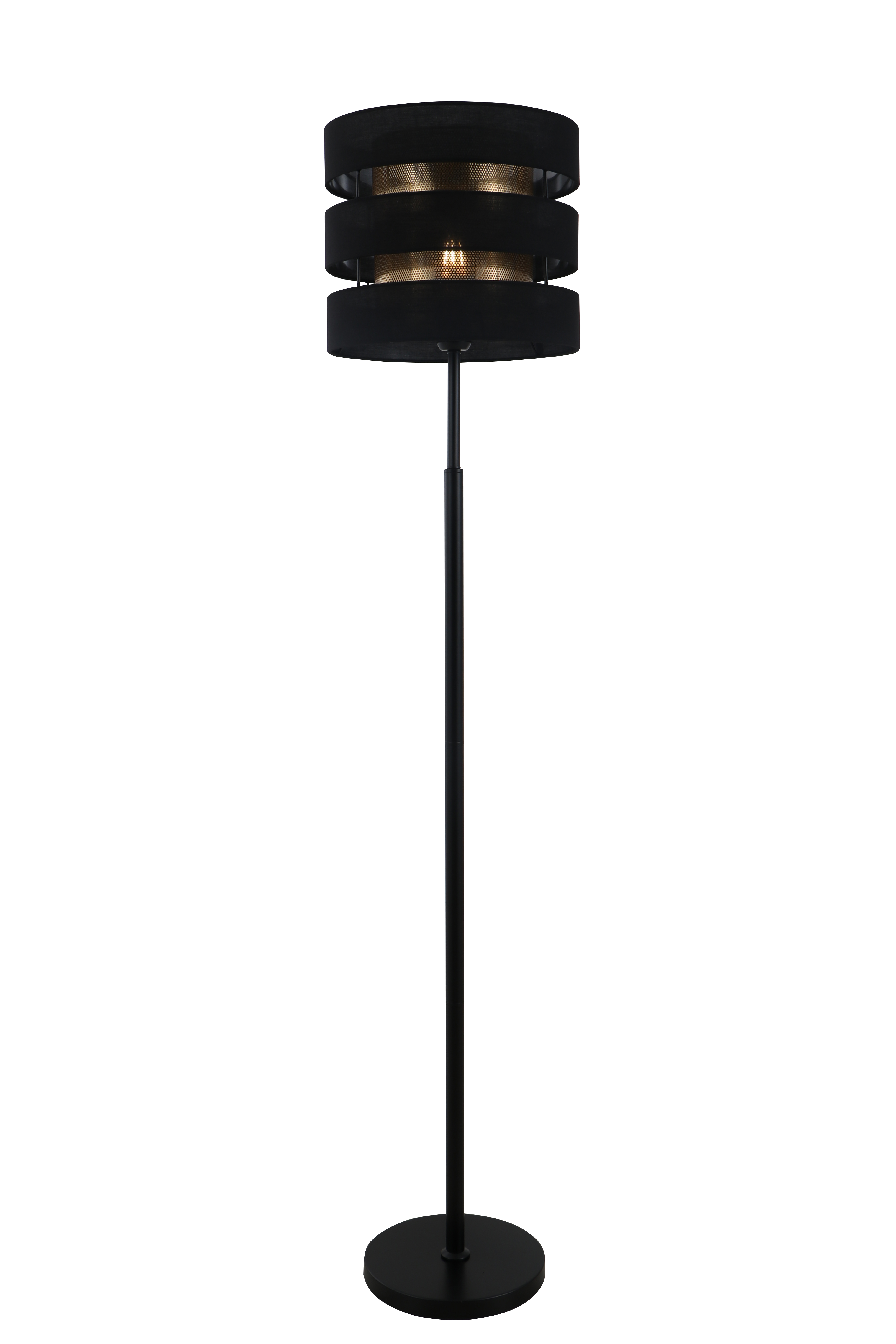 Kepiye tata letak geometrik Lampu lantai iyub DUAL mengaruhi distribusi cahya lan estetika spasial?
