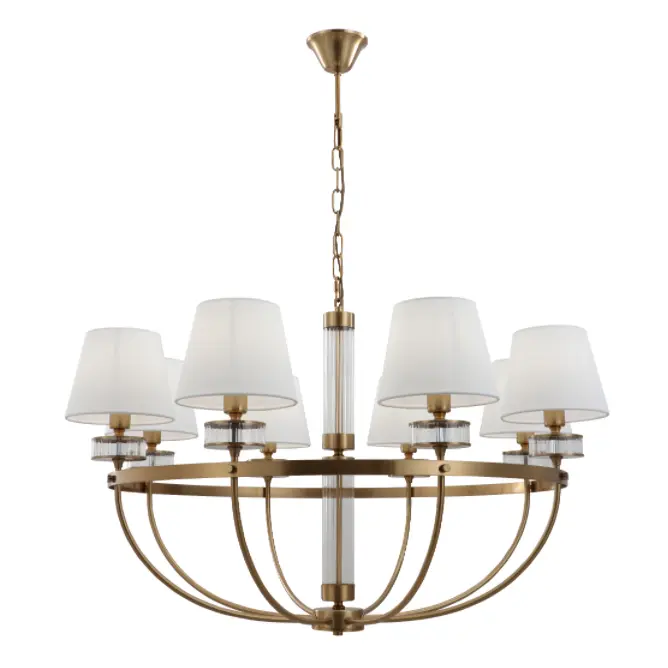 8-Shades Bowl Vintage Dining Lan Living Room Chandelier