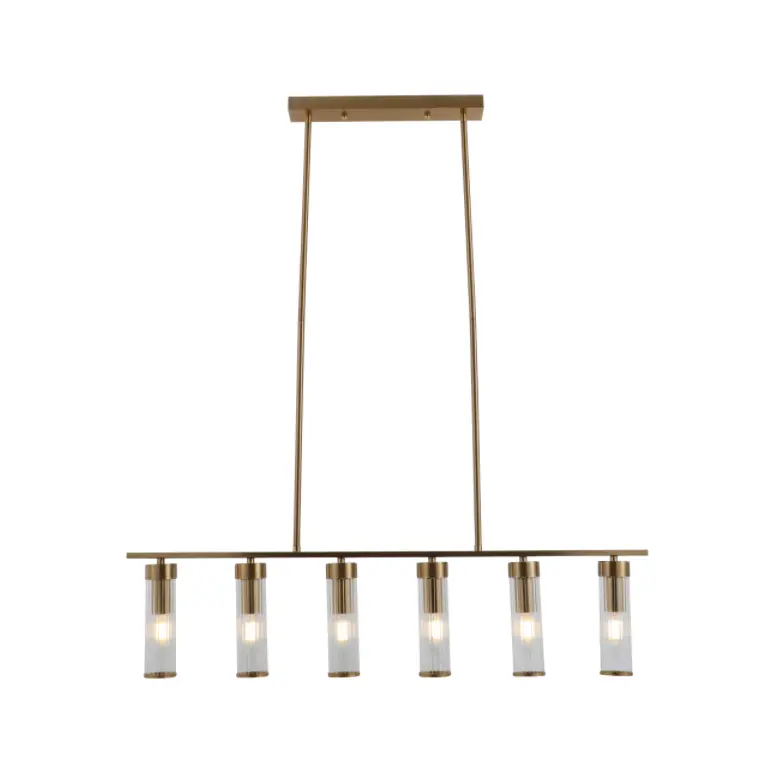Lampu Pendant Kaca Linear Linear