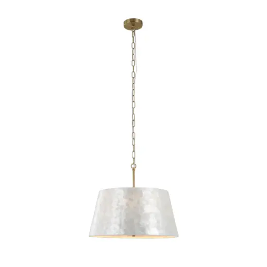 Lampu Seashell Handcrafted 5-Lampu Pendant