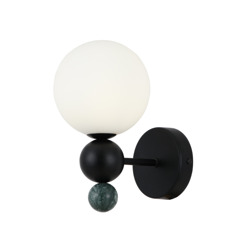 Marmer Globe Wall Sconce