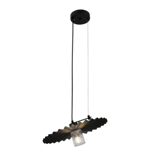 Lampu loket ireng minimalis kanthi iyub-iyub sing disenengi