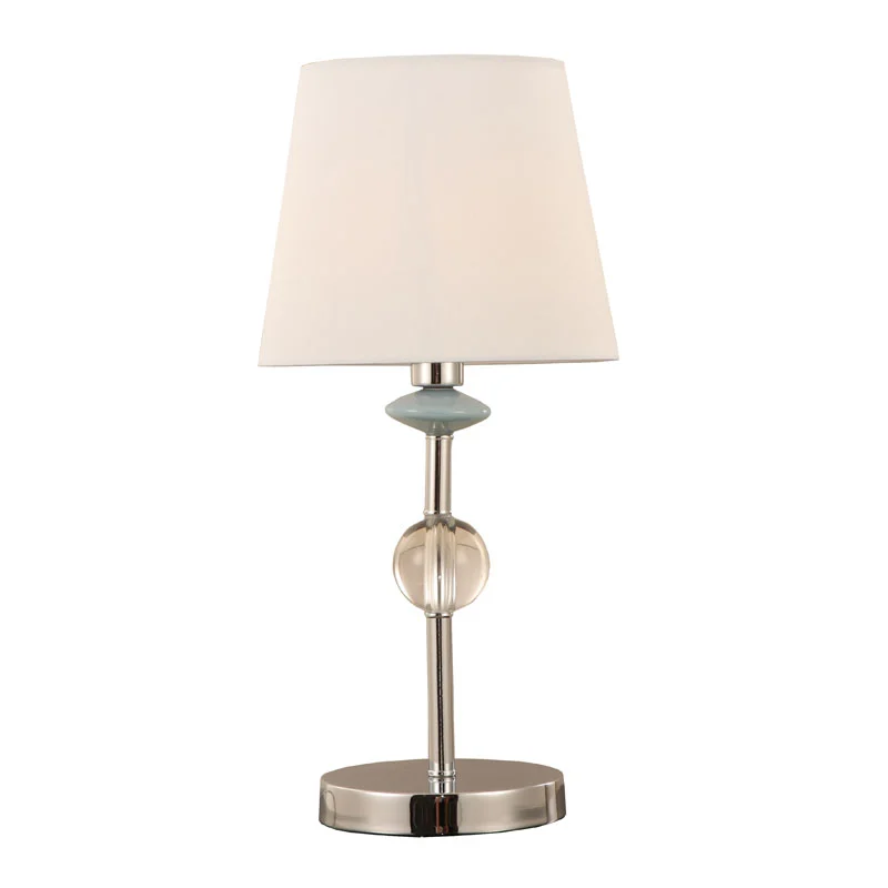 Off-Putih Cone Shade Lampu Meja