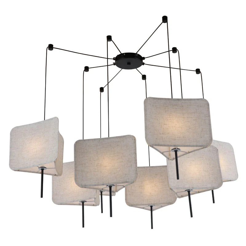 Lampu Pendant Warna Triangle sing Bisa Dicopot