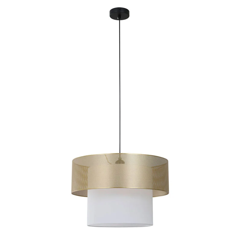 Lampu Pendant Kain Loro Tiers Kanggo Pawon